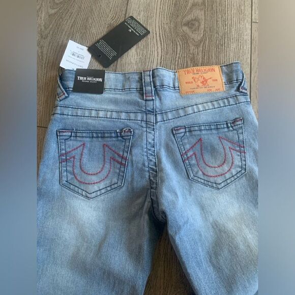 True religion boys GENO relaxed slim fit adjustable waist band jeans - Picture 3 of 6